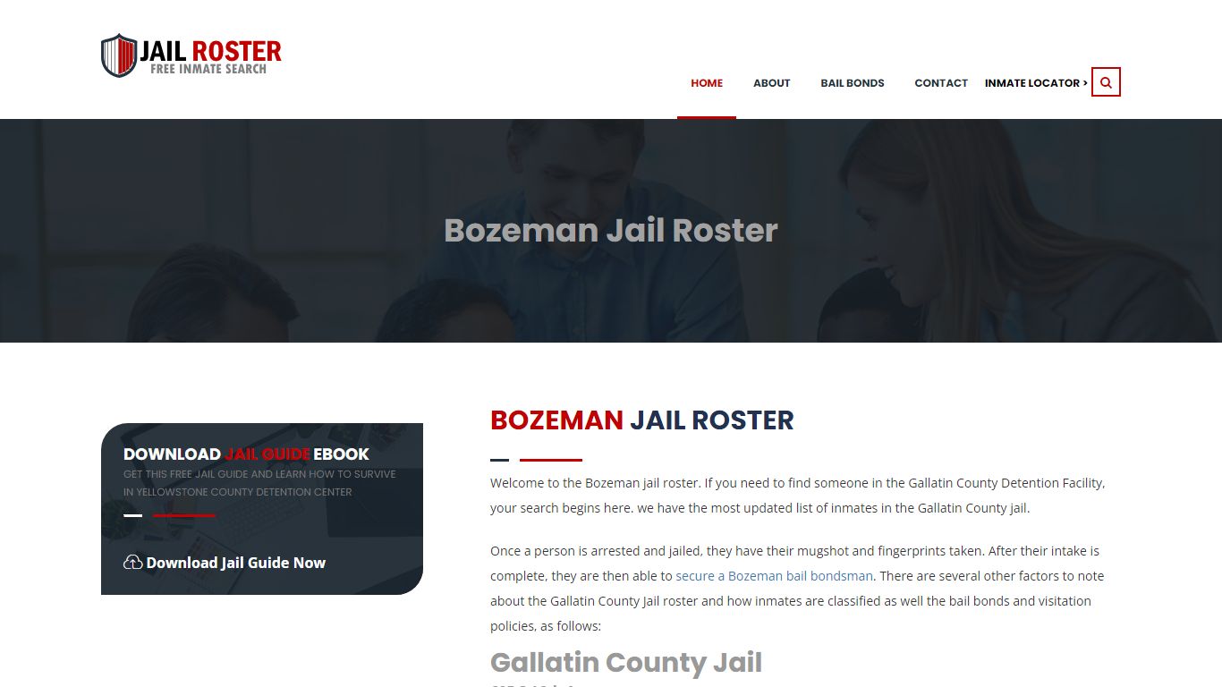 Find Gallatin County Jail inmates using this Bozeman Jail Roster